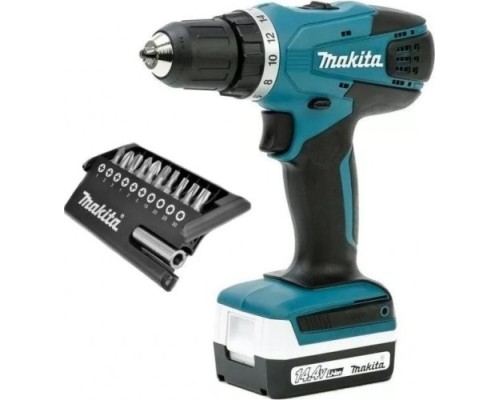 Дрель-шуруповерт аккумуляторная MAKITA DF 347 DWEX9 [DF347DWEX9]