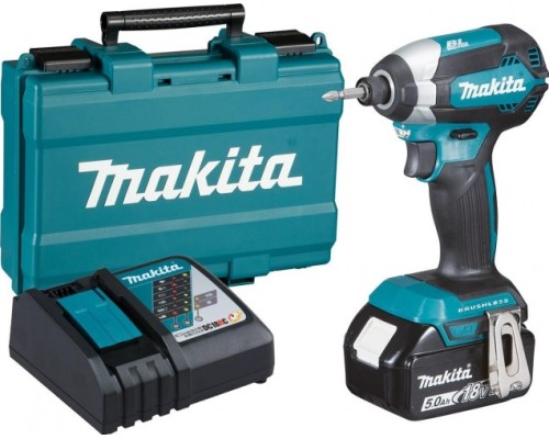 Шуруповерт аккумуляторный MAKITA DTD 153 RT ударный, бесщеточный [DTD153RT]