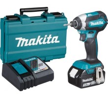 Шуруповерт аккумуляторный MAKITA DTD 153 RT ударный, бесщеточный DTD153RT