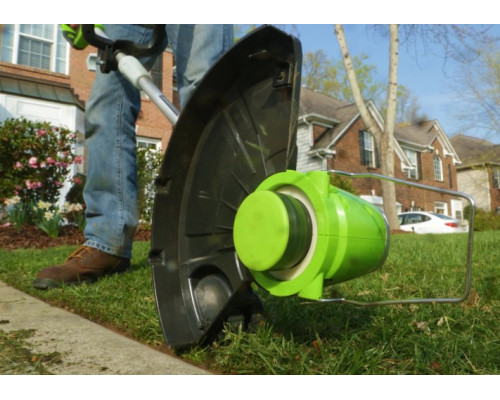 Триммер аккумуляторный GREENWORKS GD40BC 40V, 40 см, б/щ, АКБ 8Ач и ЗУ 1301507UH купить с доставкой и официальной гарантией