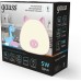 Светильник ночник настольный GAUSS Qplus GTL703 5V Li-ion 1200mA розовый диммируемый [NN7034]