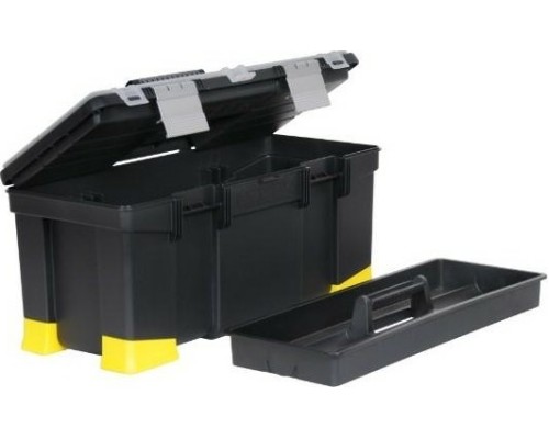 Ящик для инструмента STANLEY TB WITH TPR CORNERS AND ALU LATCHES 22