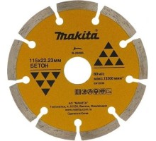 Алмазный диск по бетону MAKITA 115х22.2 мм B-28086 [B-28086]