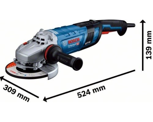 Угловая шлифмашина сетевая BOSCH GWS 30-180 B [06018G0000]