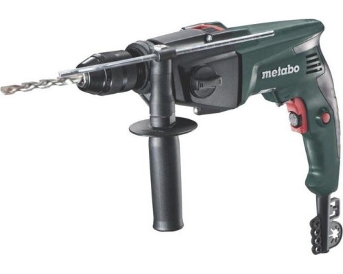 Дрель ударная сетевая METABO SBE 760 (БЗП) двухскоростная, кейс [600841850]