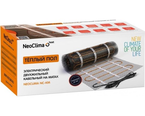 Комплект теплого пола NEOCLIMA NC-КM 75-0,5 нагревательный мат