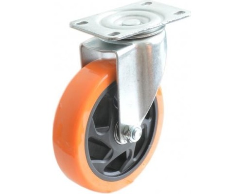 Колесная опора большегрузная MFK-TORG Medium 4023075 PVC полиуретан, поворотное 75 мм [4023075 PVC]