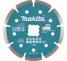 Алмазный диск для резки бетона MAKITA E-02076 сегментированный с системой x-lock 125х22,23