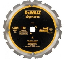 Пильный диск по фиброцементу DeWALT 305х16тх30 мм Extreme DT1475-QZ [DT1475-QZ]