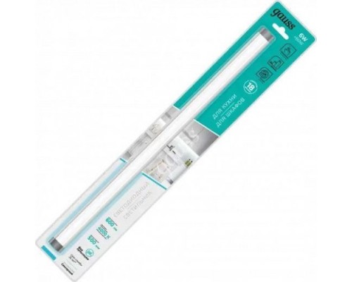 Светильник сенсорный GAUSS G 6w 600lm 4000k 170-260v 500mm диммируемый [9023531206]