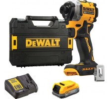 Дрель-шуруповерт аккумуляторная DeWALT DCF 850 E1T ударный, бесщеточный [DCF850E1T]