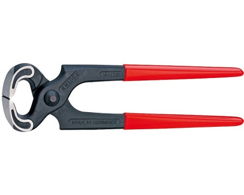 Кусачки KNIPEX KN-5001225SB торцевые плотницкие, 225 мм, обливные ручки