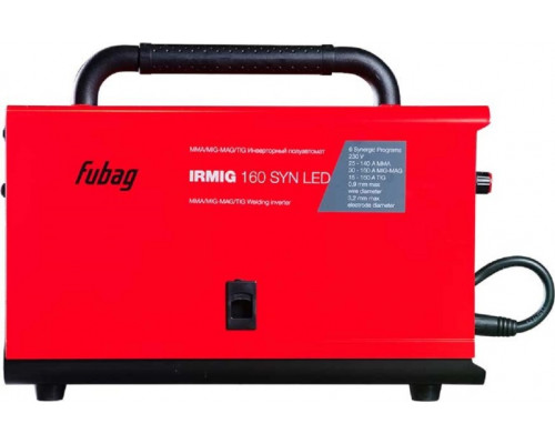 Сварочный полуавтомат FUBAG IRMIG 160 SYN LED с горелкой 150А