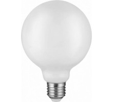 Лампа светодиодная GAUSS G95 filament g95 10w 1070lm 3000к е27 milky led [189202110]