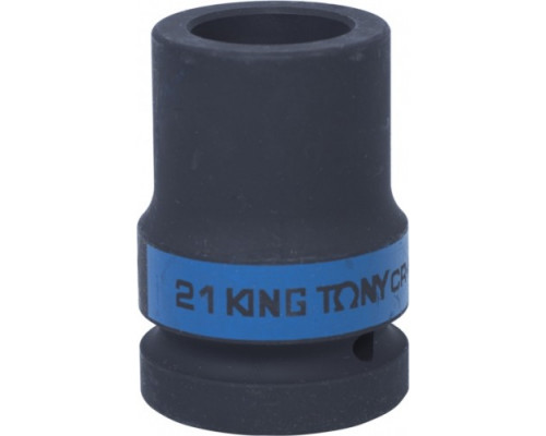 Головка ударная четырехгранная 1" KING TONY 853421M футорочная глубокая 21 мм