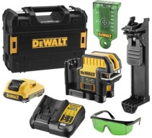 Лазерный уровень DeWALT DCE0825D1G-QW cамовыравнивающийся, зеленый