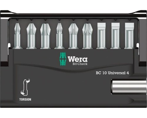 Набор насадок WERA Bit-Check 8100-9-899/TZ WE-056159 [WE-056159]