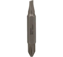 Бита для заворачивания BOSCH Extra Hard двусторонняя 45 мм S1.0x5.5 / PH2 2607001738