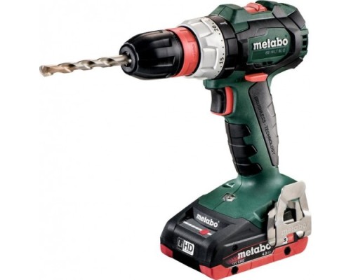 Аккумуляторная дрель-шуруповерт METABO BS 18 LT BL Quick 2x4.0 Ач LiHD, бесщеточная [602334800]