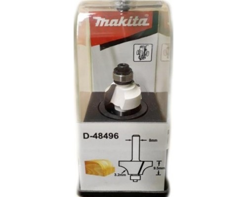 Фреза по дереву MAKITA D-48496 кром. калевочная 3.2r 19х9,5х8х52х2т