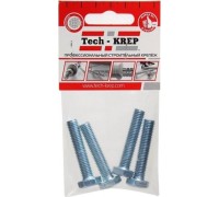 Болт Tech-KREP М24 х 60 (уп. 4 шт.) DIN933 оцинкованный 126545
