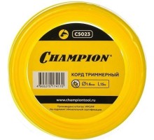 Леска триммерная CHAMPION Star 1.6мм/ 15м звезда (C5023) [C5023]