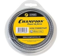 Леска триммерная CHAMPION Round Pro 2.4мм/ 15м (C7026) C7026