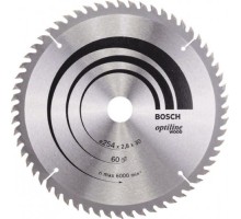 Пильный диск по дереву BOSCH Standard 254Х30 60 OPTILINE WOOD GCM 10 [2608640444]