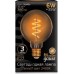 Лампа светодиодная GAUSS G95 filament g95 6w 360lm 2400к е27 golden flexible le [105802007]