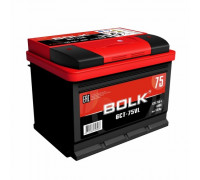 Аккумулятор BOLK B 75-3-L standart прямая полярность