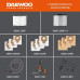 Пылесос для строительных работ DAEWOO DAVC 2000 HOME с турбощеткой