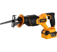 Пила сабельная аккумуляторная DEKO DKRS20 2*4.0Ah 063-4359