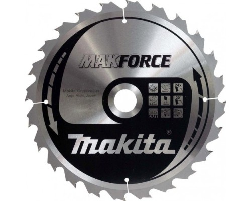 Пильный диск MAKITA 235х24тх30 дерево MAKFORCE B-43717 [B-43717]