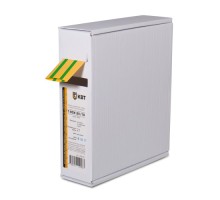 Термоусаживаемая трубка КВТ Т-BOX-4/2 ж/з (10м) 65598