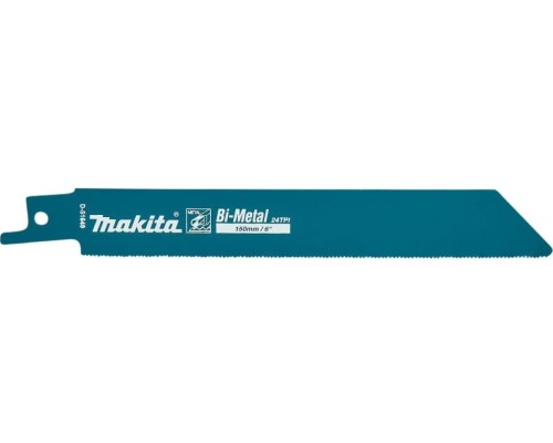 Полотна для сабельных пил MAKITA D-51649 по металлу 152x0,9x24tpi, 2 шт.