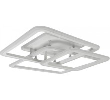 Светодиодная диммируемая люстра GLANZEN LED-0090-SQUARE-white с пультом управления