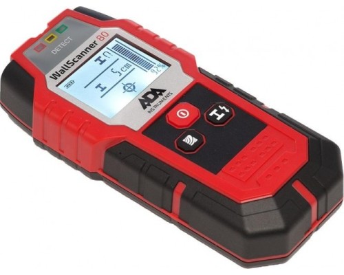 Детектор металла, проводки и дерева ADA Wall Scanner 80 [А00466]