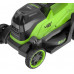 Газонокосилка аккумуляторная GREENWORKS 2520707UD 2x24V, 36 см, бесщеточная, c 2хАКБ 4 Ач и ЗУ купить с доставкой и официальной гарантией