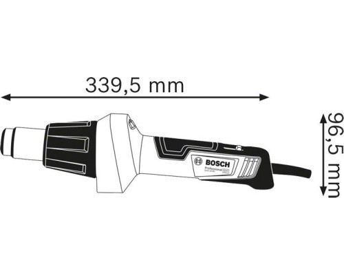 Фен строительный сетевой BOSCH GHG 20-60 [06012A6400]