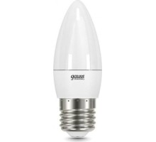 Лампа светодиодная GAUSS Свеча elementary 8w 540lm 4100k е27 led [33228]