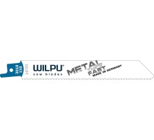 Полотна для сабельных пил WILPU 3018/150 bi нерж.ст. 3,5-5 мм, цвет.мет 5шт/уп [1481500005]