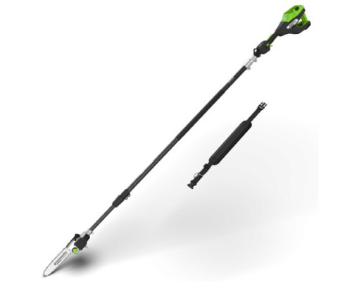 Высоторез GREENWORKS 1402407 82V, аккумуляторный телескопический, 25 см.