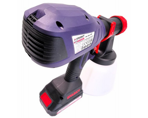 Краскопульт аккумуляторный SPARKY PS18 Li HD (2х2.0 Ah) 14000199292 купить с доставкой и официальной гарантией
