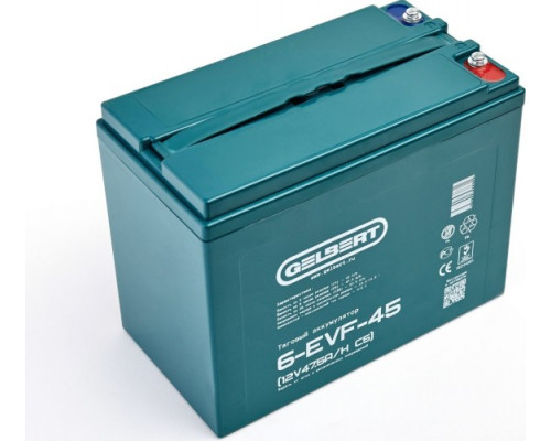 Аккумулятор GELBERT 6-EVF-45 тяговый 12V 47.5 А/ч C5