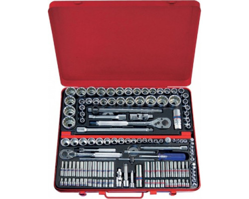 Набор головок KING TONY 9033CR 1/4", 3/8", 1/2", 135 предметов