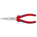 Длинногубцы KNIPEX KN-2612200SB с режущими кромками, 200 мм