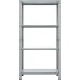 Металлический стеллаж ПРАКТИК ES150KD/75x30/4 серый [S24099033402]