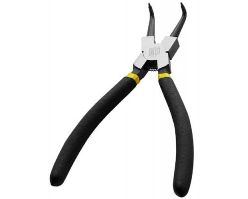 Съемник стопорных колец BERGER BG1230 загнутый для внутренних (сжимание) 230 мм