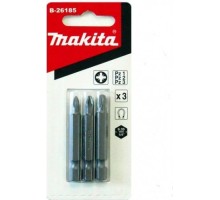 Бита для заворачивания MAKITA B-26185 PZ1/PZ2/PZ3, 50 мм, E-form (MZ), 3 шт.