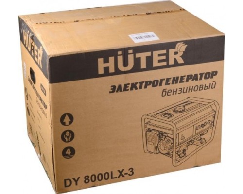 Электростанция бензиновая HUTER DY 8000 LX-3 электростартер [64/1/28]